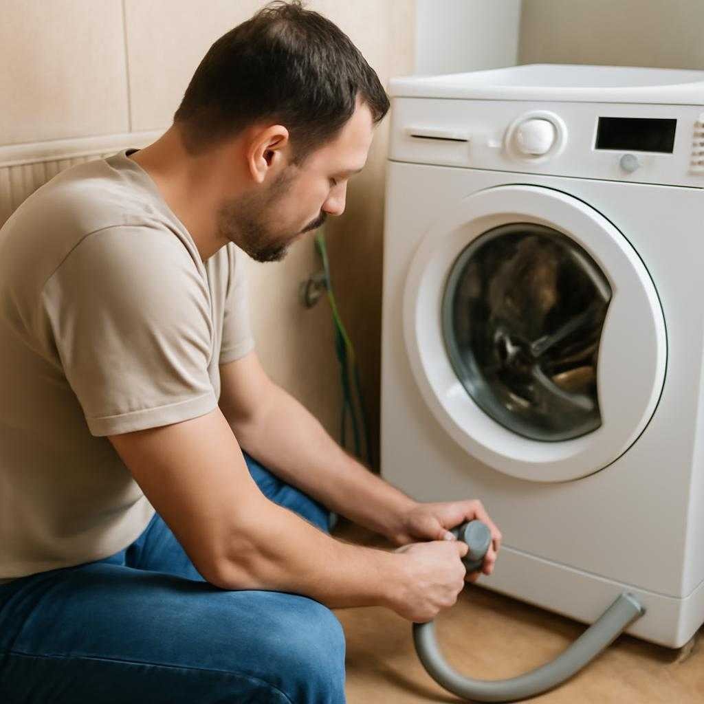 подключение стиральной машинки