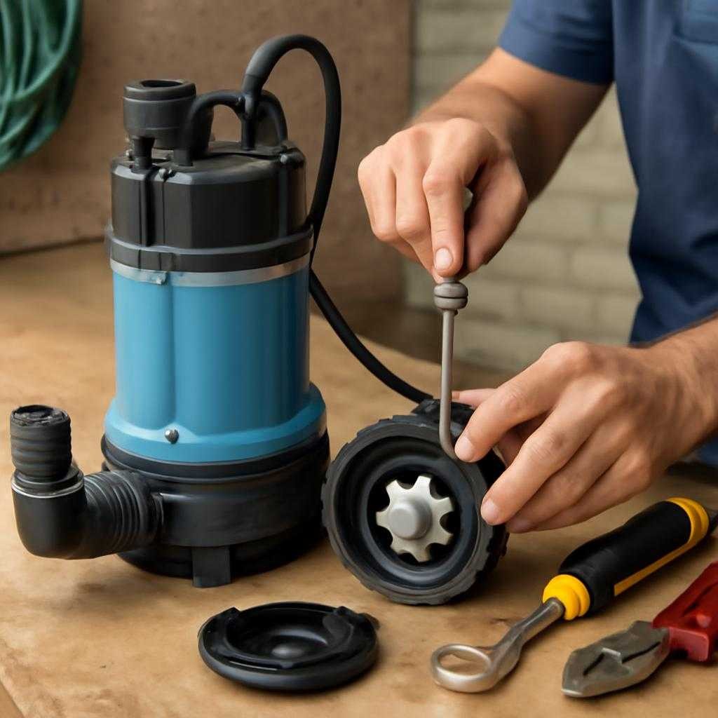 ремонт дренажного насоса