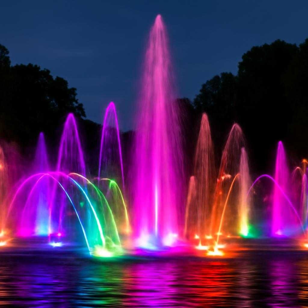 светомузыкальные фонтаны