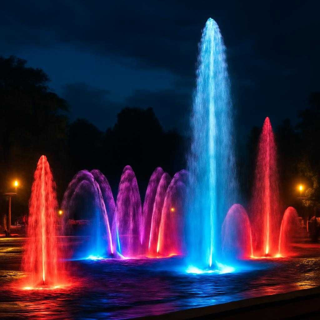 светомузыкальные фонтаны