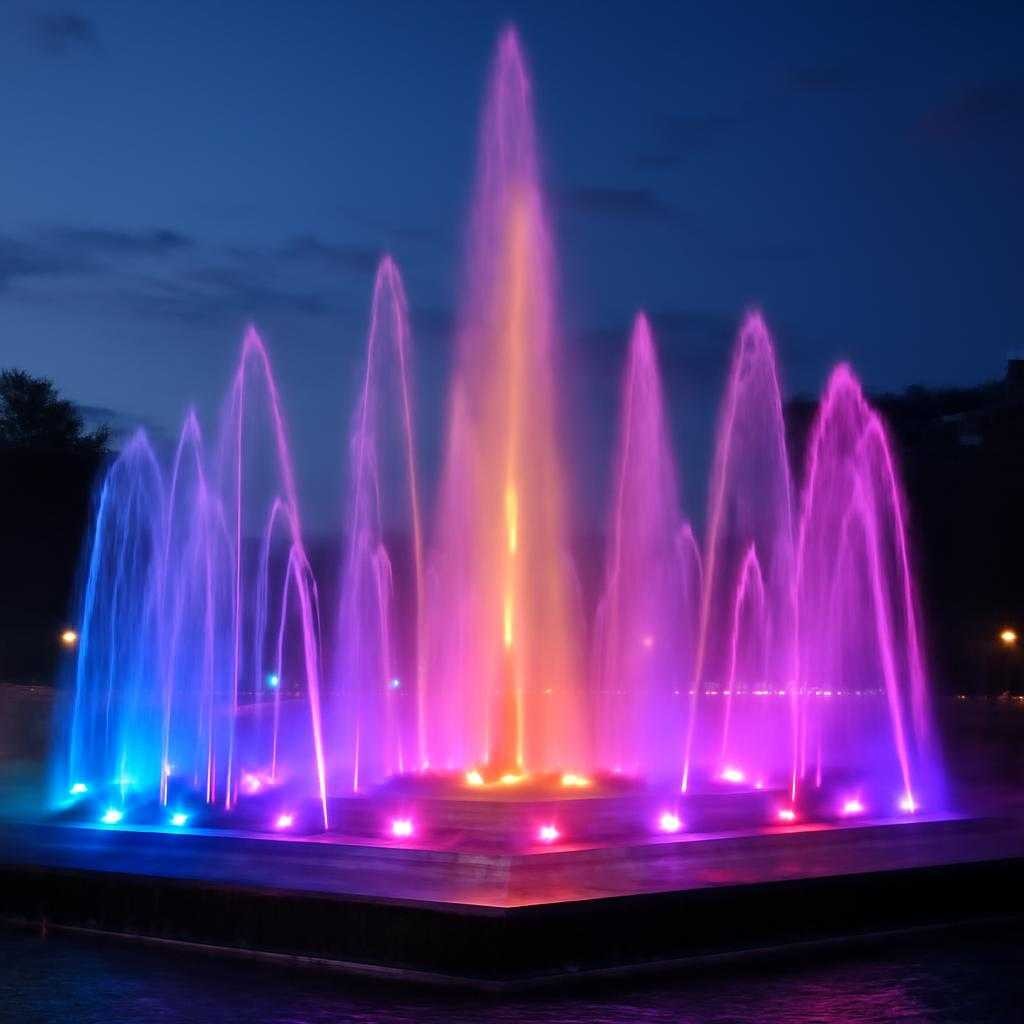 светомузыкальные фонтаны
