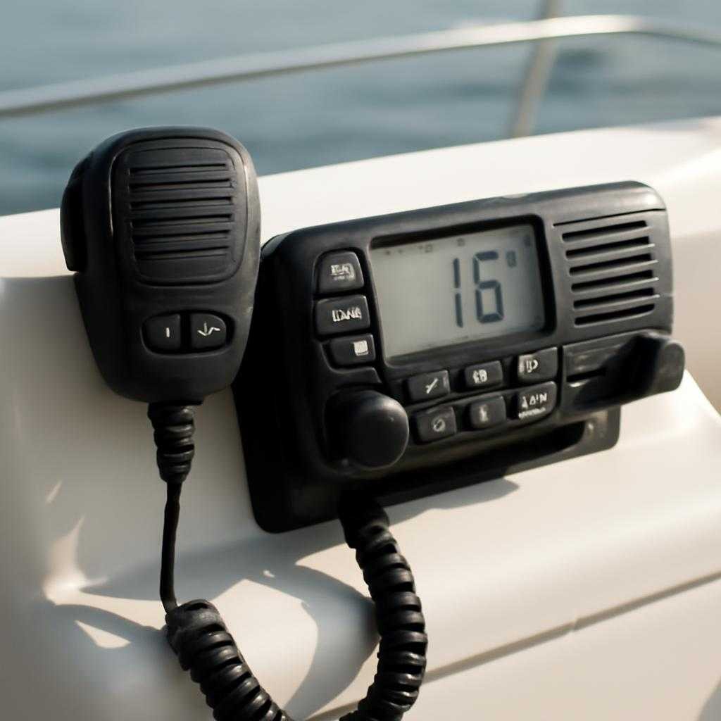 морская VHF-радиостанция для катера